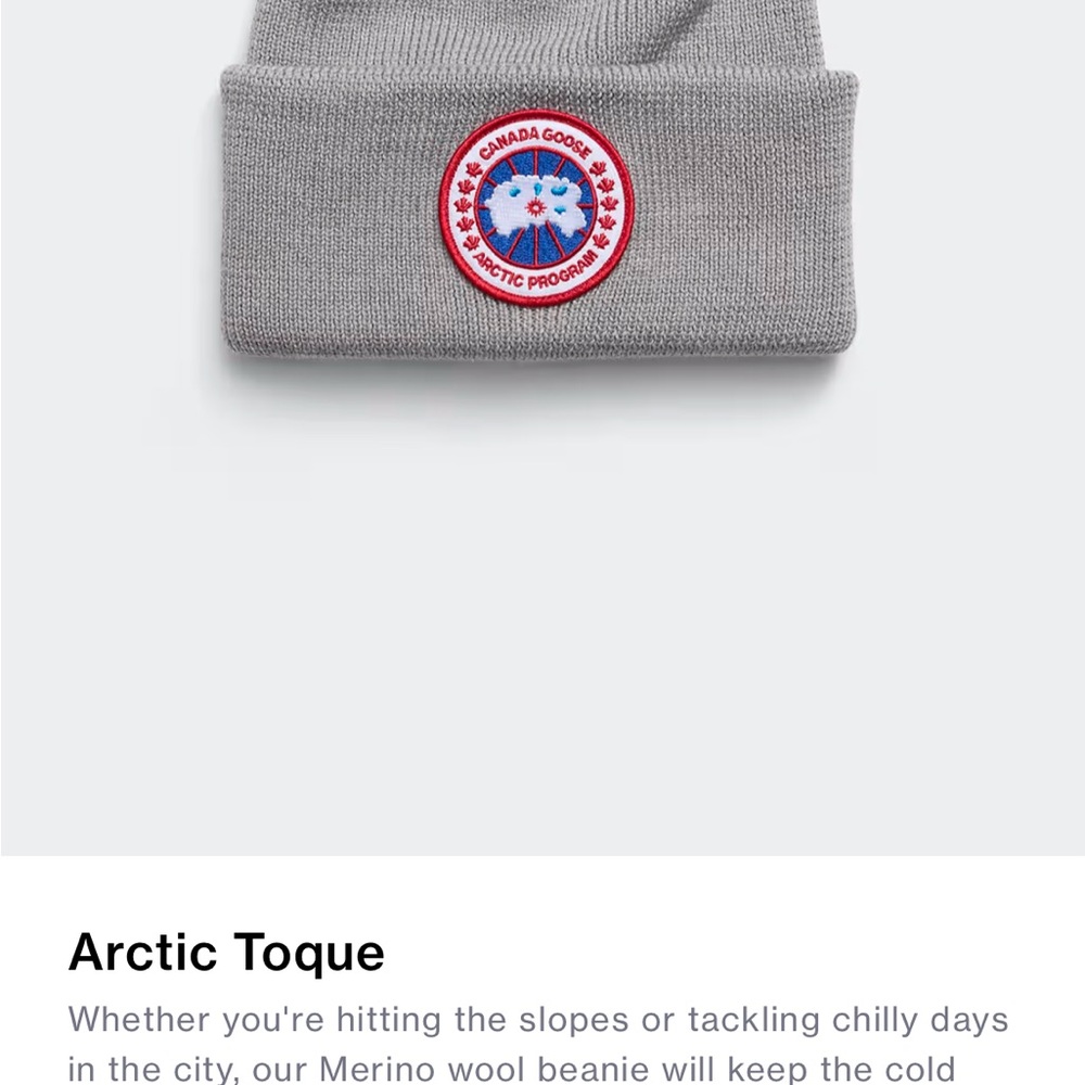 Canada Goose Arctic Gray Toque